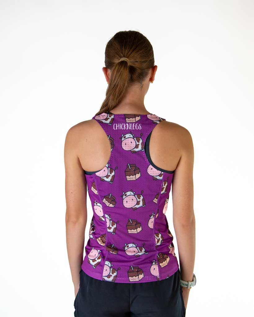 Women's Choccy Cows Performance Singlet