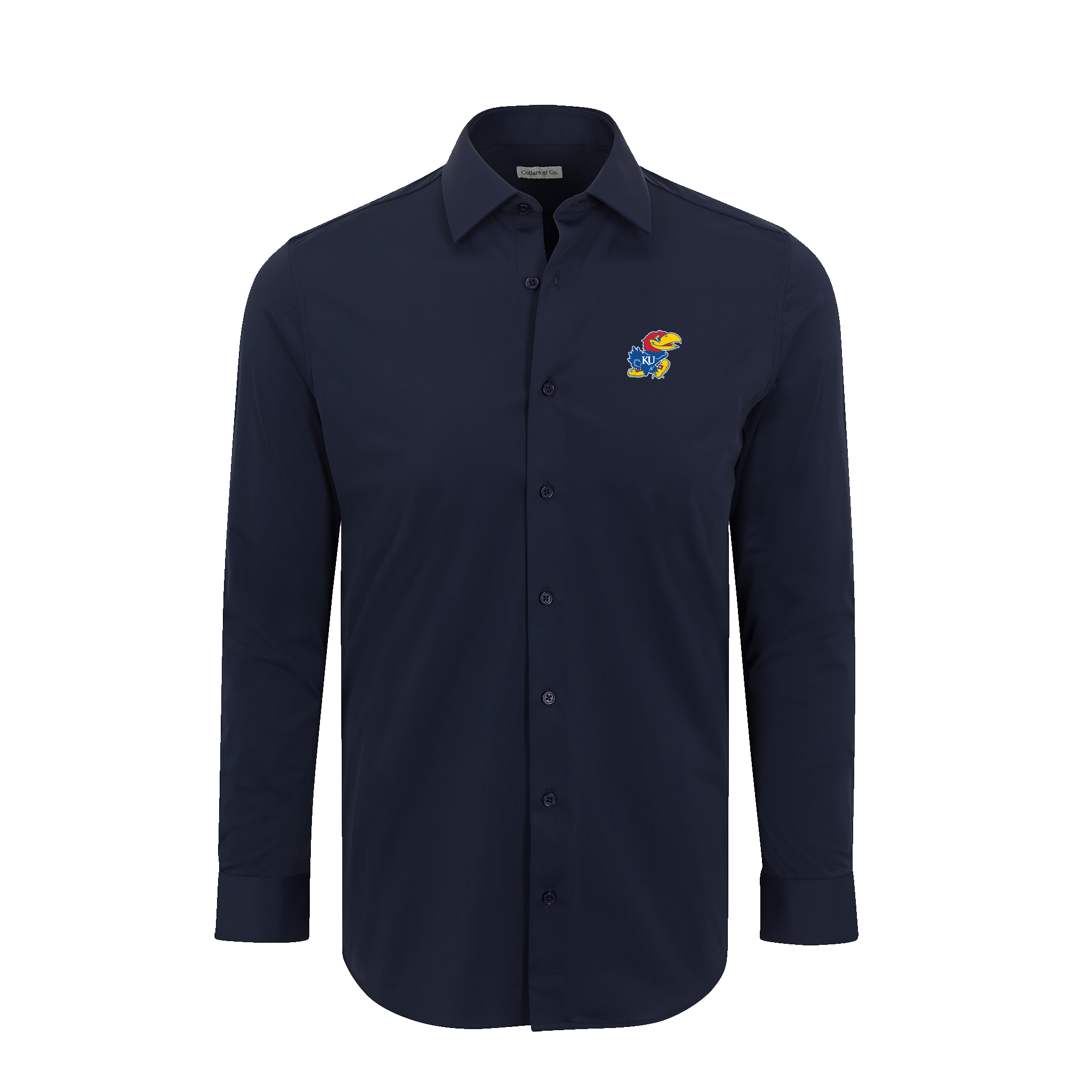 Kansas Apex Performance Dress Shirt Navy