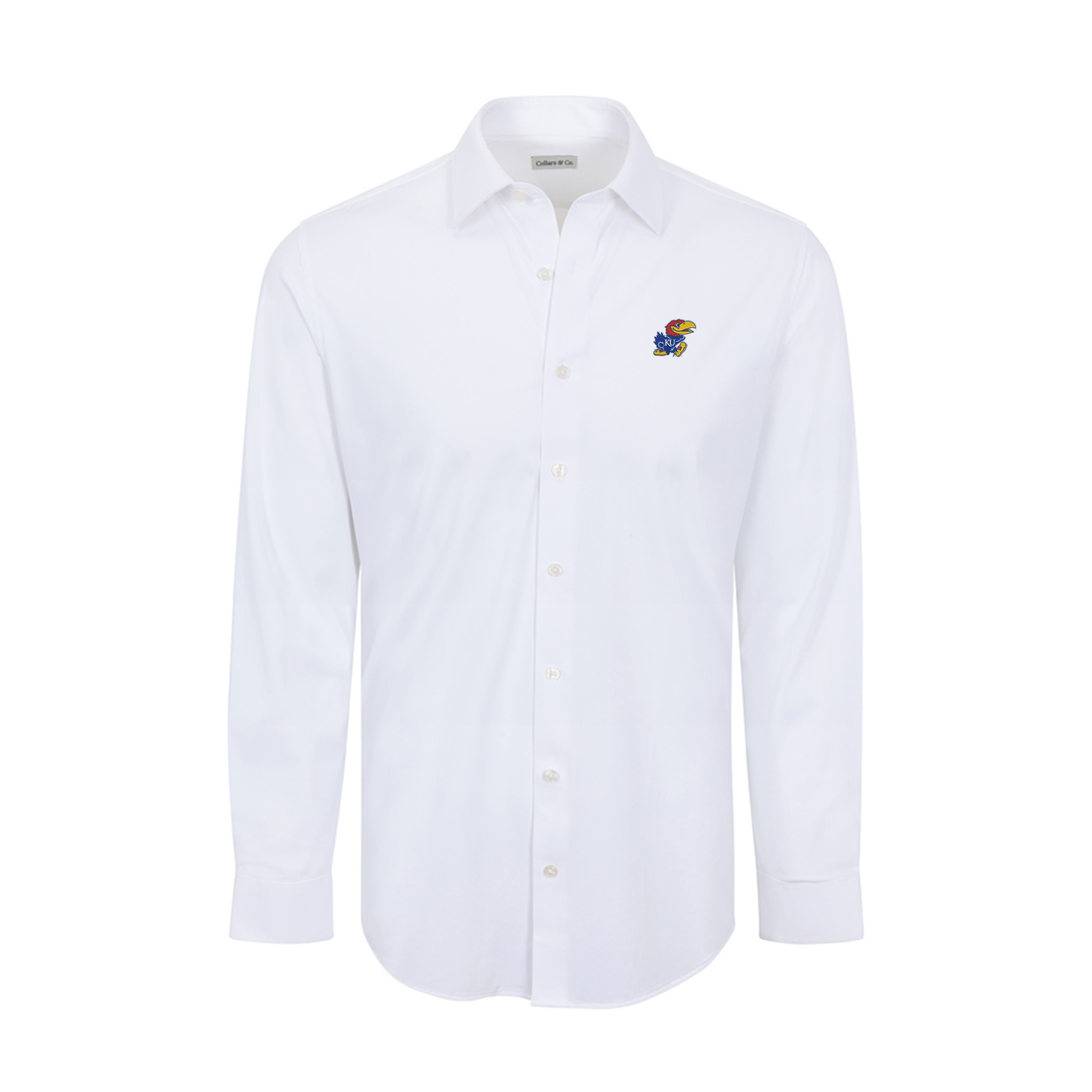 Kansas Apex Performance Dress Shirt White